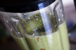 Blending up this healthy, fruity and protein-filled smoothie