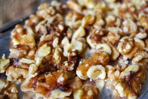 Walnuts, ready for toasting