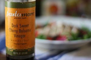 Dark sweet cherry balsamic vinegar