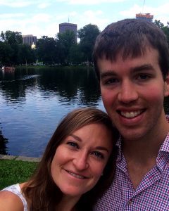 Kevin and I at Boston Common