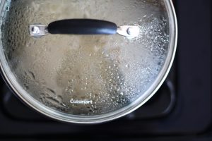 Let the steel cut oats sit covered overnight