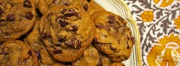 Nutella-Stuffed Brown Butter Chocolate Chip Cookies with Sea Salt